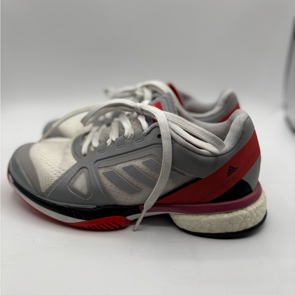 adidas gazelle silver green womens Adidas Stella Mc Barricade Boost Women Tennis Shoe main image 1